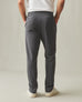 Men's French Terry Straight Pant - Dark Charcoal